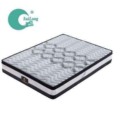 King Size Mattress Size Cm Bonnel Spring Mattress Euro Top &amp; Convoluted Foam Mattress