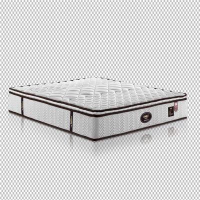 Comfortable and Luxury Design Pillow Top Sleep Well Bonnell Spring Hotel Bed Sponge Mattress