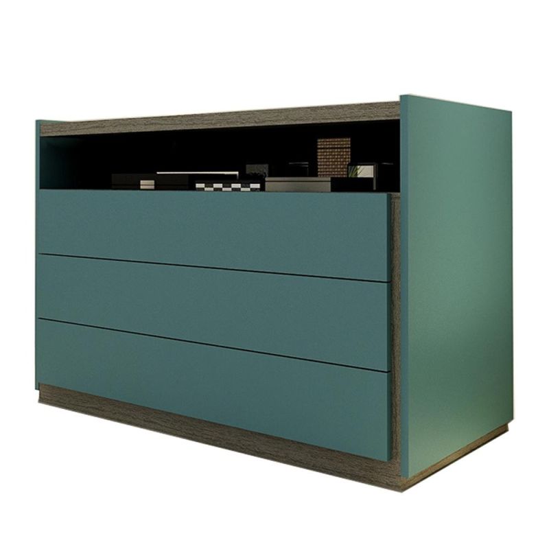King Size Modern Luxury Blue Bedroom Sets 5 Pieces