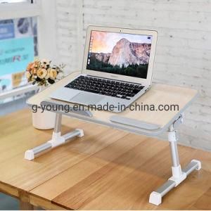 Foldable Lap Desk, Height Adjustable Tray Laptop Table