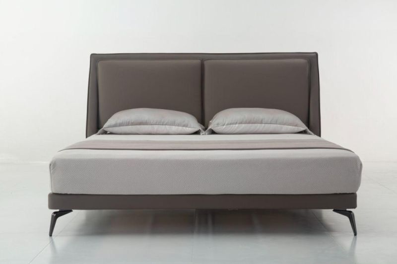 Be2023 1.8*2.0m Bed, Latest Design Bed, Italian Design Bedroom Set in Home and Hotel Furniture Customization