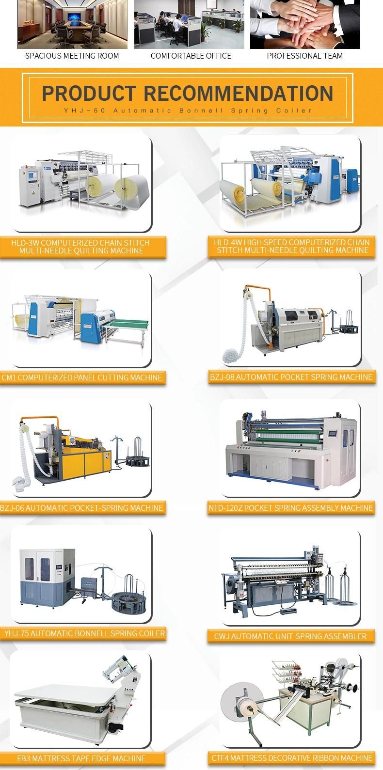 Yhj-80 Mattress Machines Automatic Mattress Bonnell Spring Coiling Machine