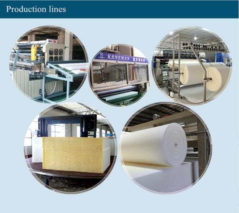 Foam Block with Different Density Different Color Can Be Roll Packing