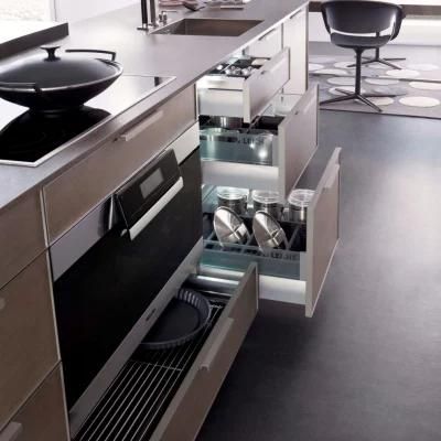 Modern MDF Wood Furniture Wooden Lacquer Kitchen Cabinet