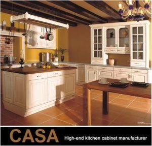 American Style Cupboard Wooden Kitchen Furniture Solid Wood Oak Kitchen Cabinets