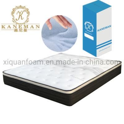 Custom Memory Foam Mattress Compress Pocket Spring Mattress in a Box