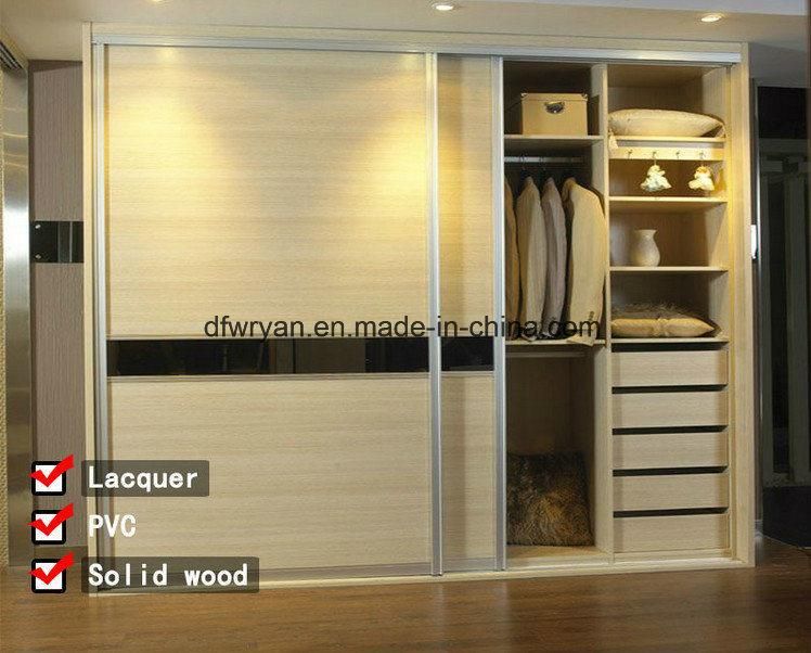 Melamine Chipboard/Particle Board Bedroom Wardrobe