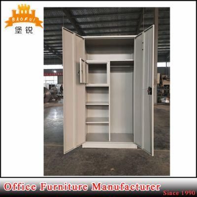 Office Furniture Manufacturer Metal Storage Cabinet Two Door Cupboard