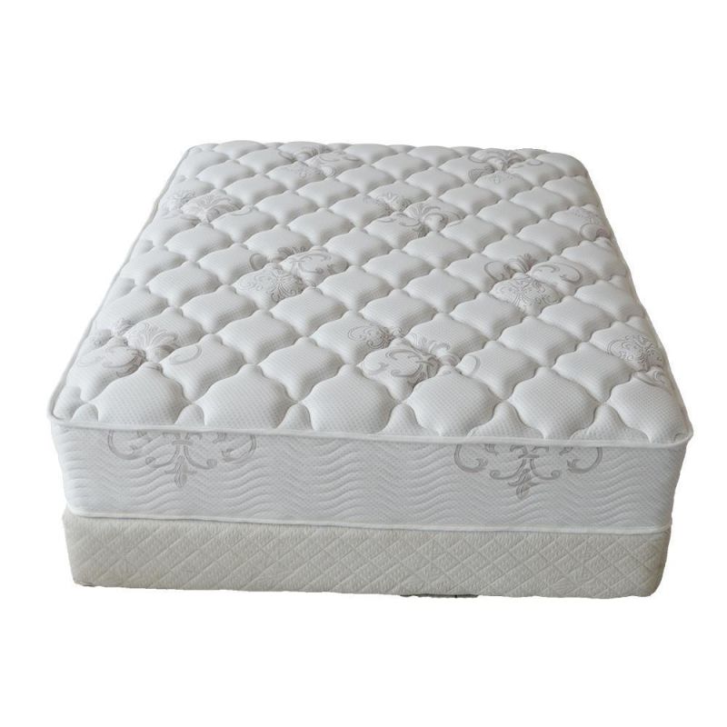 High Density Foam with Fireproof Pillow Top Customized Hotel Spring Bed Mattress