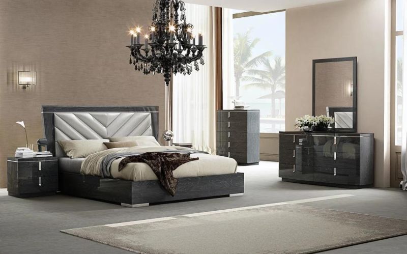 Nova Mhta002A-Gp Wooden Home Bedroom Furniture Makeup Table Dresser with Mirror