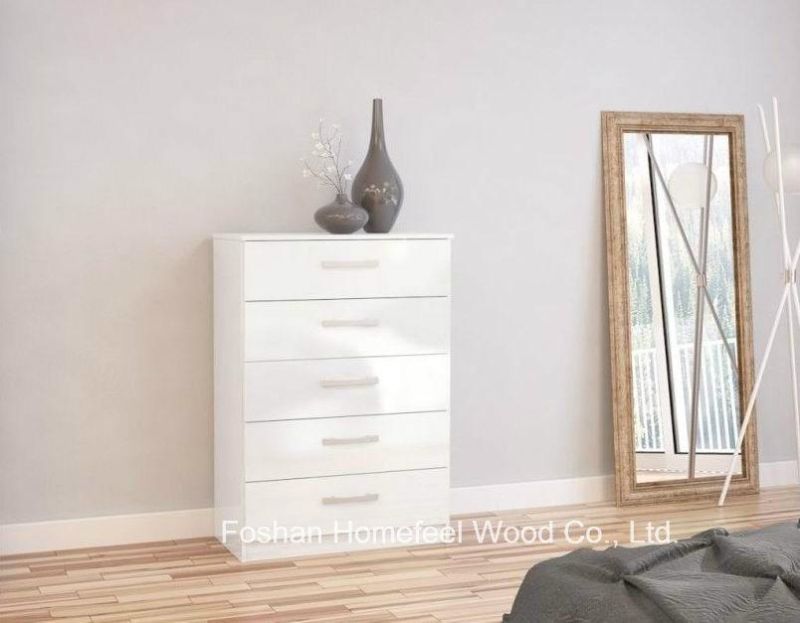 Pure White Gloss Bedroom Set (HF-EY0552)
