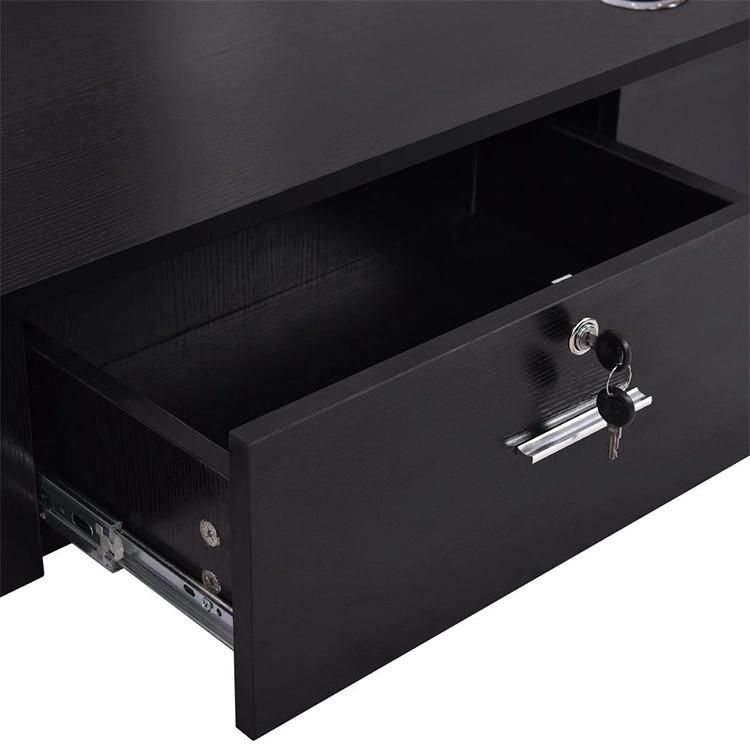 Scratch Proof Excellent Quality Black Dressing Table