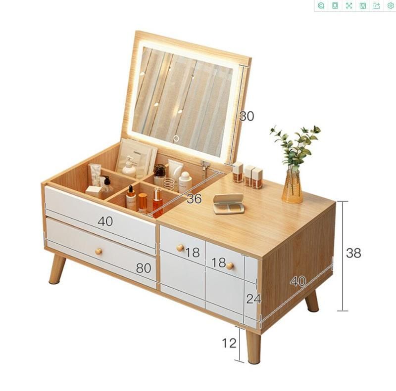 Home Other Bedroom Furniture Bedroom Simple Dresser Desk Integrated