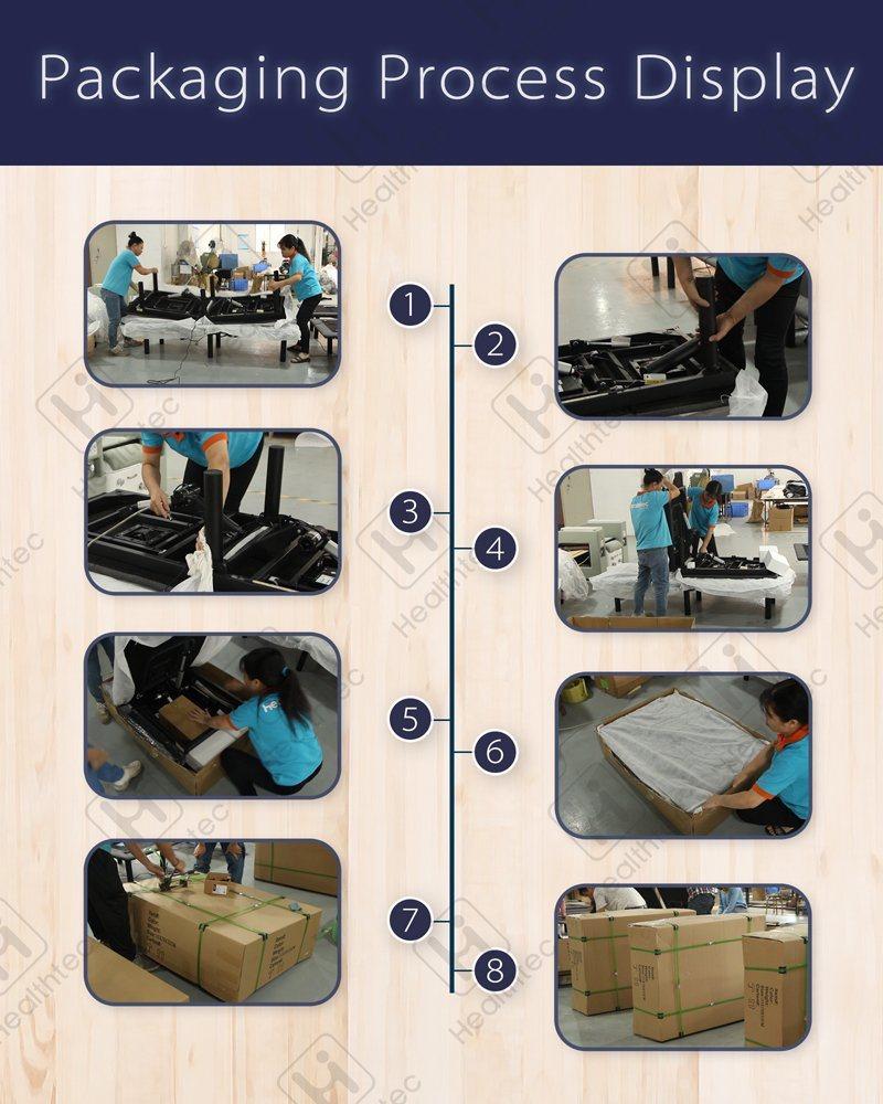 Foldable Style Adjustable Bed Come with The Mattress