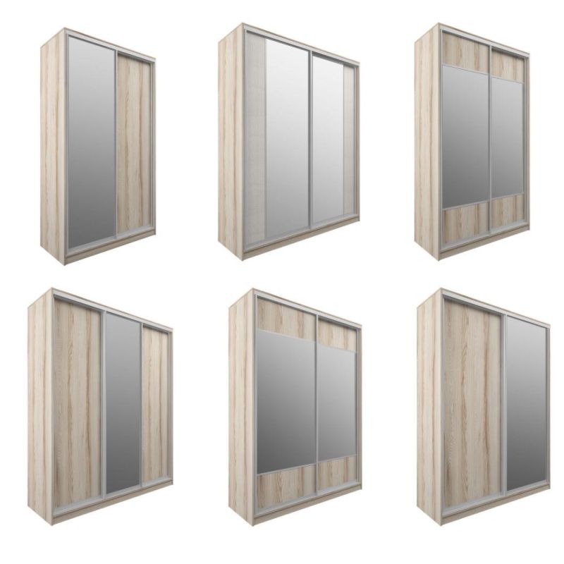China Factory Outlet High End Melamine Waterproof Italian Wardrobe