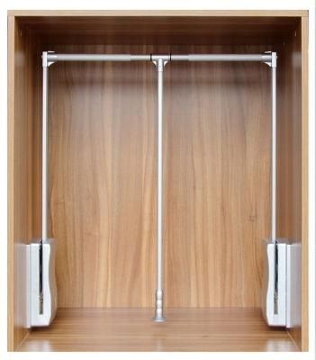 Aluminium Pull Down Adjustable Cabinet Clothes Hanger Wardrobe Lifter