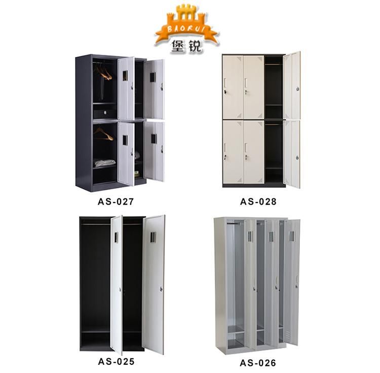 Manufacturer Direct 3 Doors Metal Wardrobe