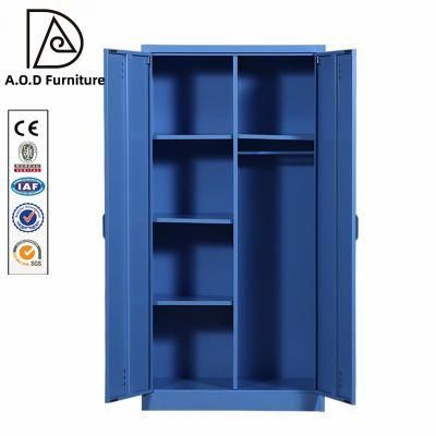 Metal Office Furniture Modern Hotel Chinese Home Metal Almirah Wardrobe