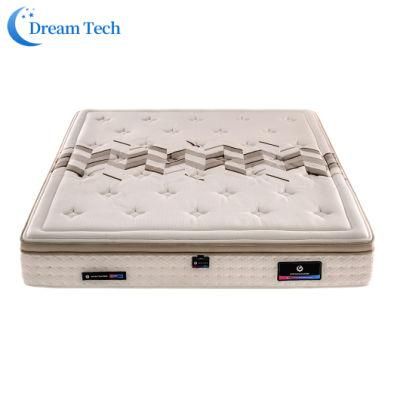 Memory Foam Pocket Coil Spring Super King Size Bedroom Mattress