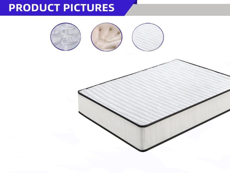 Hotel Good Quality Mattress Spring Memory Foam for King Bed