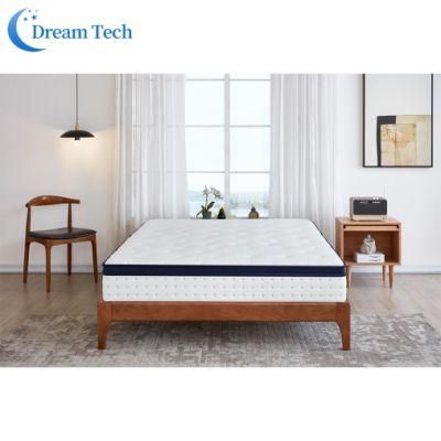 Made in China Pocket Spring Mattress Foam Foldable Detachable King Doubl Bed Mattress (YY011)