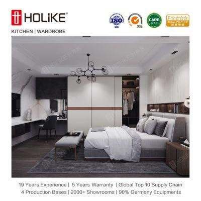 High End MDF Wooden Clothes Sliding Door Wardrobe Bedroom Furniture