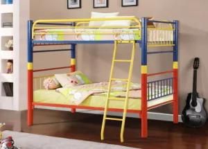 Colorful Metal Bunk Bed for Kids
