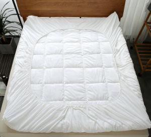 Pure White Feather Down Mattress Topper