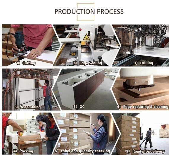 Manufactures Melamine Hotel Furniture MDF Wardrobe with Drawers Bedroom Furniture
