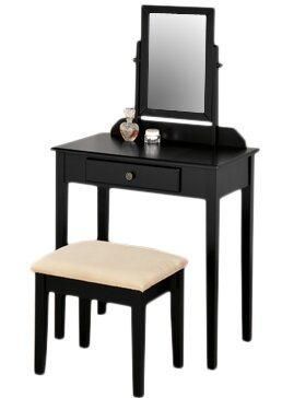 Factory Hot Selling Vanity Set with Stool and Mirror