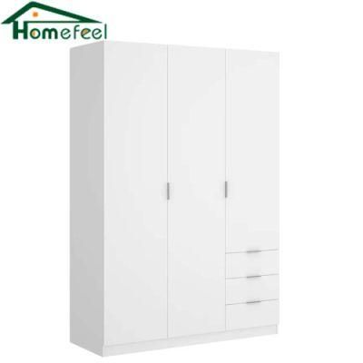 White Modern Bedroom Wooden Clothes Wardrobe Room Closet Design