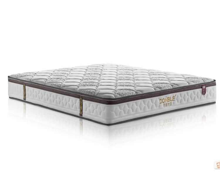 Comfortable Sleep Well High Density Foam Hotel Bed Pocket Coil Spring Mattress