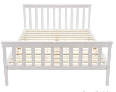 Kids Children Floor Solid Pine Wooden Bed Frame Bedroom Furniture