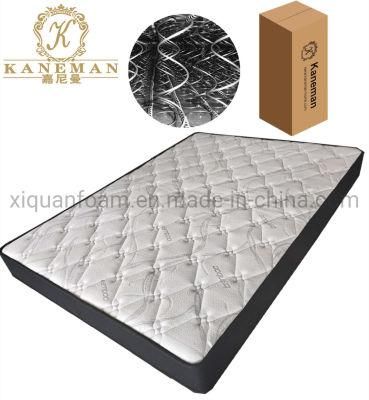 8inch Spring Mattress Bamboo Charcoal Mattress Rolled in Box
