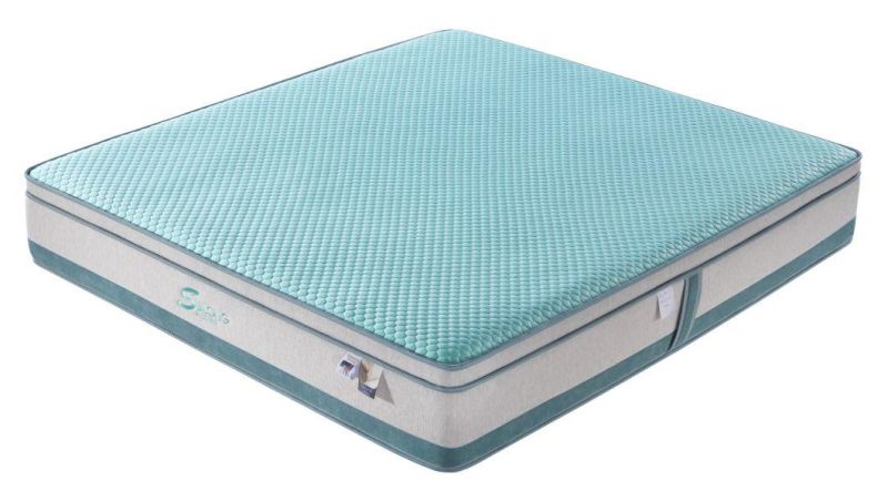 Home Mattress Ice-Skill Cool Feeling Fabric Pocket Spring Mattress 2019