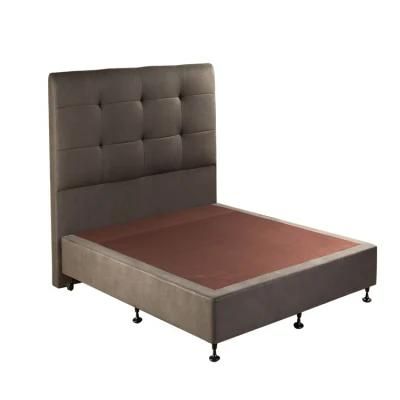 Wholesale Full Size Plywood Modern Design Upholstered Hotel Bed Headboard