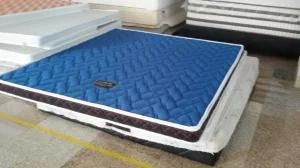 Blue Sandwish Fabric Coconut Palm Firm Mattress for Child