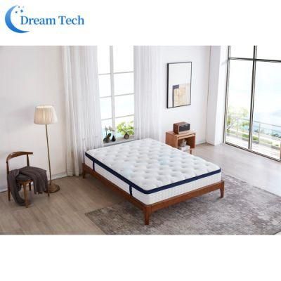 China Factory Wholesale Price Current Popular Home Furniture Spring Mattress Twin and Single Size Pocket Spring Bed Mattress