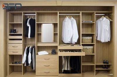 Cost-Effictive Solid Wood Walk in Closet