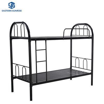 Factory Wholesale Military Dormitory Metal Bunk Bed for Children Adults