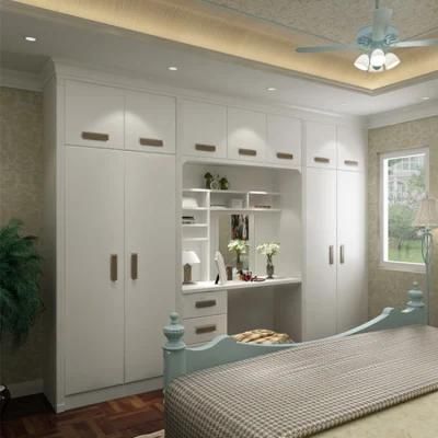 Cheap Wooden Cupboard Designs Bedroom Wardrobe Cabinet for Clothes