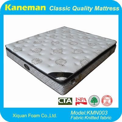 Luxury Euro Pillow Top Spring Mattress (KMN003)