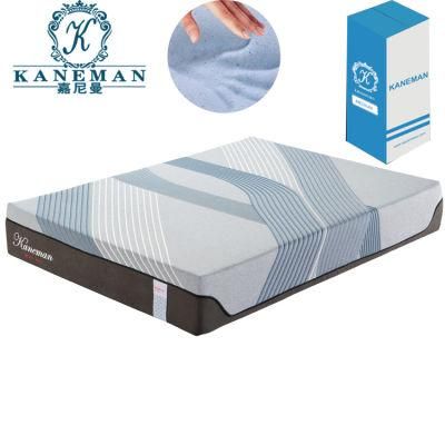 12 Inch Luxury Queen Size Visco Gel Memory Foam Mattress Latex Foam Sleep Well Foam Mattress