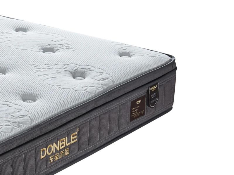High Quality Customize Size Hotel King Size Mattress Euro Compress Gel Memory Foam Mattress Queen Size