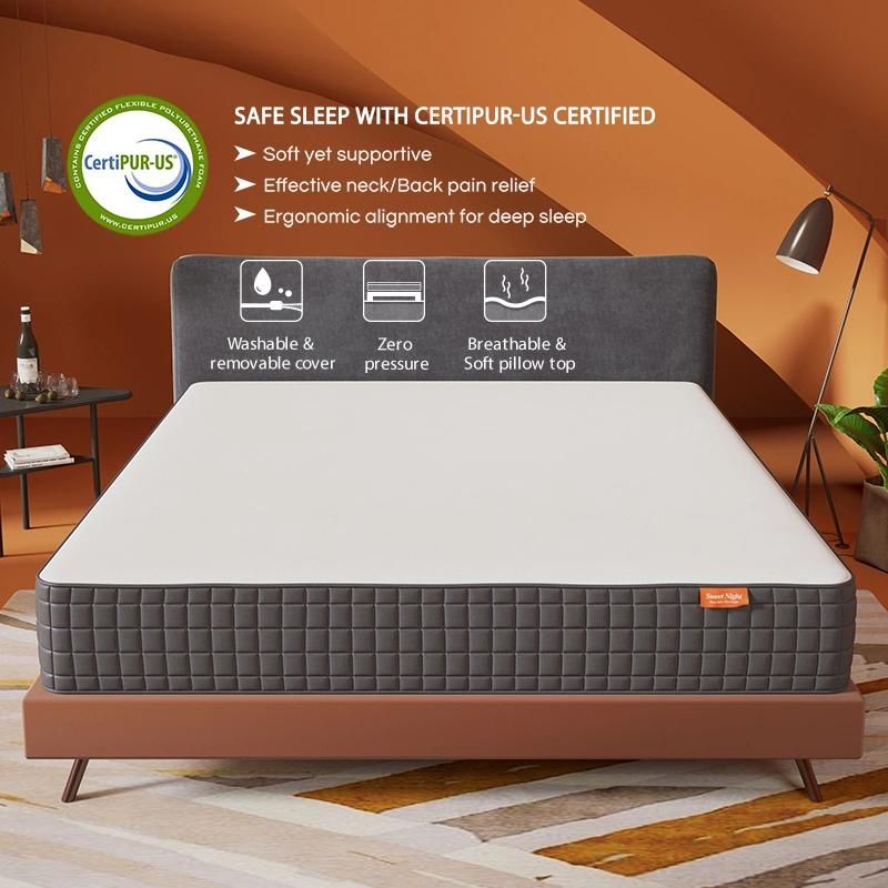 Pocket Spring Full Size Memory Foam Mattress