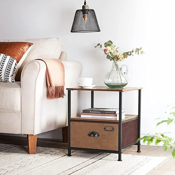 Nova Bedside Table Nightstand Bedside Cabinet