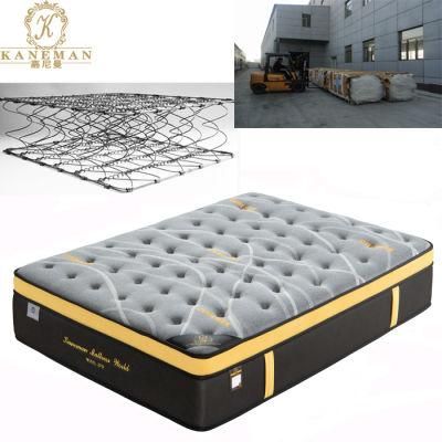 10 Inch Luxury Spring Mattress Cheap Price Wholesale on Pallet