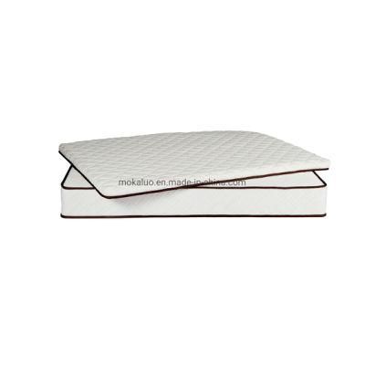 Bamboo Knitted Fabric Euro-Top Pocket Spring Bed Mattress with Memory-Foam