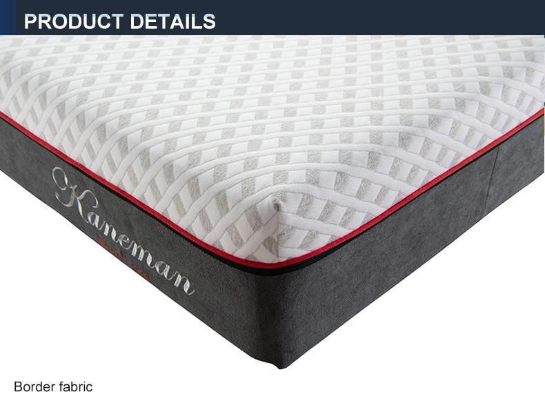 New Arrive 10" Inch Twin Comfort Sleep Medium Memory Foam Mattress with Zipped Cover