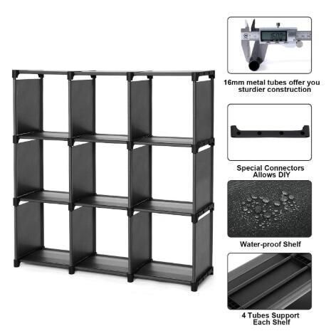 Factory Price Hot Selling Storage Cube Closet Organizer Shelf